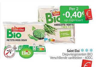Intermarché Saint eloi diepvriesgroenten bio aanbieding