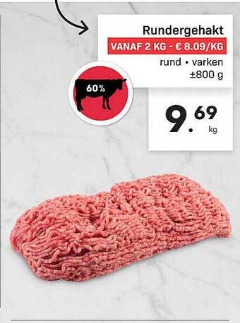 Buurtslagers Rundergehakt aanbieding