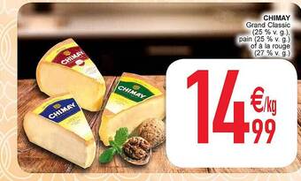 Cora Chimay aanbieding