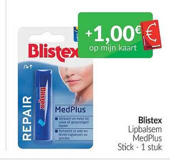 Blistex lipbalsem medplus