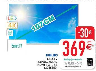 Cora Philips led-tv aanbieding