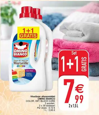 Cora Vloeibaar afwasmiddel omino bianco aanbieding