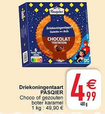 Cora Driekoningentaart pasquier aanbieding