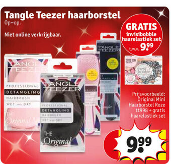 Kruidvat Tangle Teezer haarborstel aanbieding