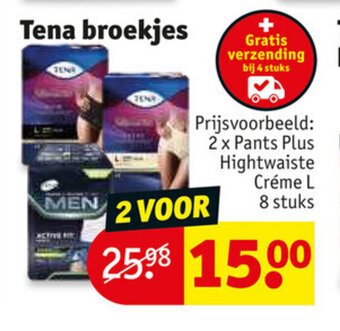 Kruidvat Tena broekjes aanbieding