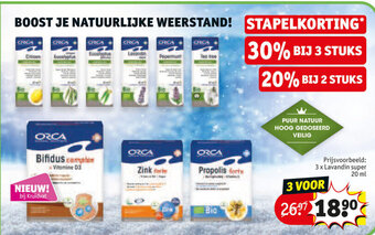 Kruidvat Boost je natuurlijke weerstand! aanbieding