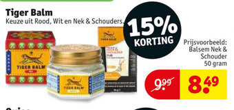 Kruidvat Tiger Balm aanbieding