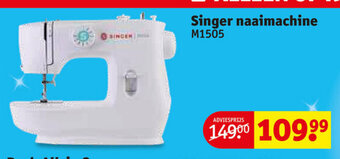 Kruidvat Singer naaimachine M1505 aanbieding