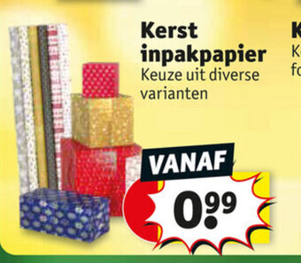 Kerst inpakpapier