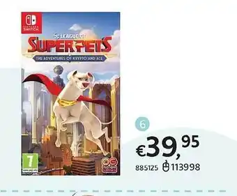 Dreamland Nintendo switch super pets aanbieding