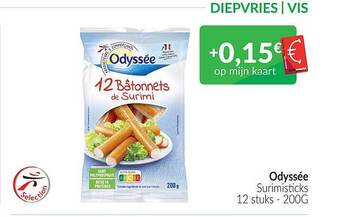 Intermarché Odyssée surimisticks aanbieding