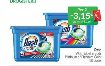 Intermarché Dash wasmiddel in pods aanbieding