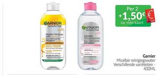 Intermarché Garnier micellair reinigingswater aanbieding