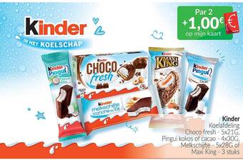 Intermarché Kinder aanbieding