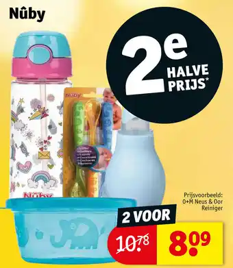 Kruidvat Nûby 0+M Neus & Oor Reiniger aanbieding