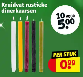 Kruidvat rustieke dinerkaarsen