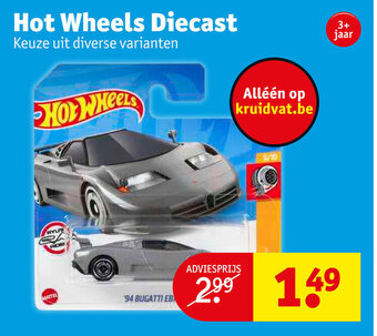 Kruidvat Hot Wheels Diecast aanbieding