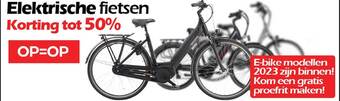 iTEK Elektrische fietsen aanbieding