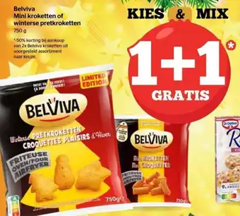 Spar Belviva Mini kroketten of winterse pretkroketten 750g aanbieding