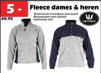 Fleece dames & heren