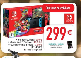 Cora Nintendo Switch aanbieding