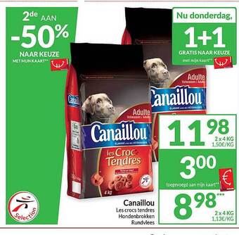 Intermarché Canaillou hondenbrokken aanbieding