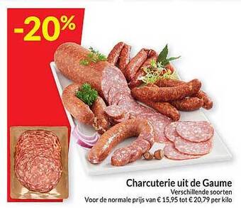 Intermarché Charcuterie uit de gaume aanbieding