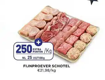 Fijnproever schotel