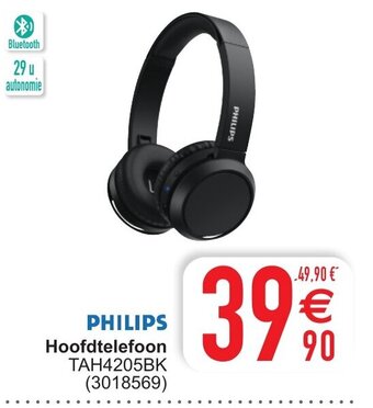 Cora Hoofdtelefoon TAH4205BK aanbieding