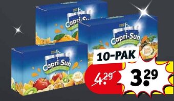 Kruidvat Capri Sun 10-pak aanbieding