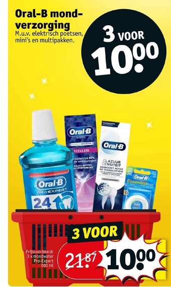Kruidvat Oral-B mond-verzorging aanbieding