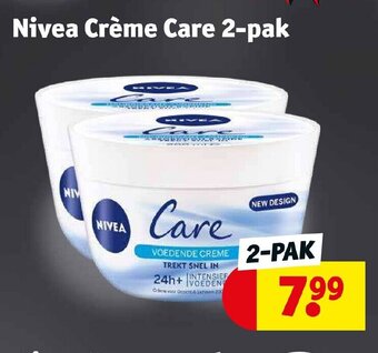 Kruidvat Nivea Creme Care 2-pak aanbieding
