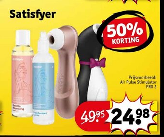Kruidvat Satisfyer aanbieding