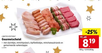 Lidl Gourmetschotel aanbieding