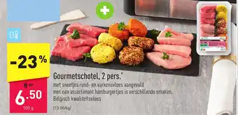 ALDI Gourmetschotel, 2 pers 500 gram aanbieding