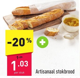 ALDI Artisanaal stokbrood per stuk aanbieding