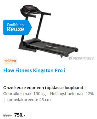 Flow Fitness Kingston Pro i
