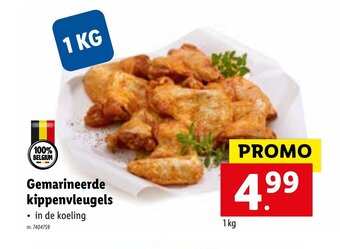 Gemarineerde kippenvleugels