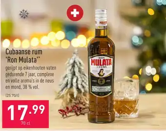 Cubaanse rum 'Ron Mulata'* 70 cl