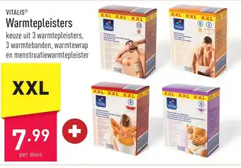 ALDI Warmtepleisters XXL aanbieding