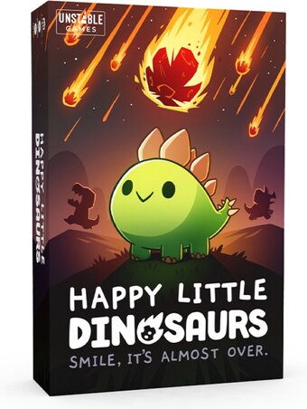 Bol.com Happy little dinosaurs - kaartspel (nederlandstalig) aanbieding