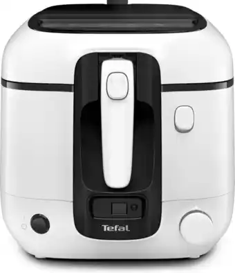 Bol.com Tefal fr3140 super uno friteuse 2.2l 1800w wit/zwart aanbieding