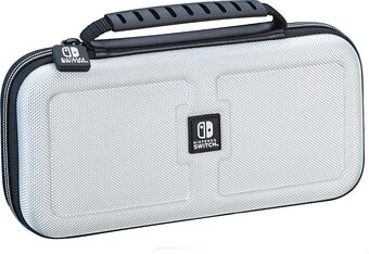 Bol.com Game traveler offical case deluxe - consolehoes - nintendo switch - wit aanbieding