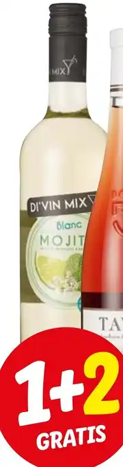 Lidl Di'vin mix mojito 1+2 gratis aanbieding