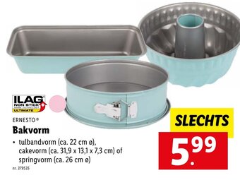 Lidl Ernesto bakvorm aanbieding