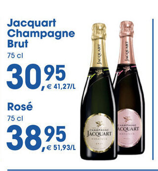 Prik en Tik Jacquart champagne brut 75cl aanbieding