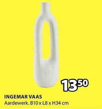 Jysk Ingemar vaas aanbieding
