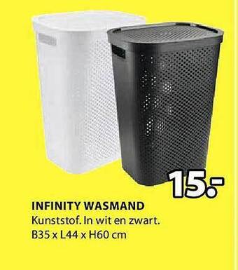 Jysk Infinity wasmand aanbieding