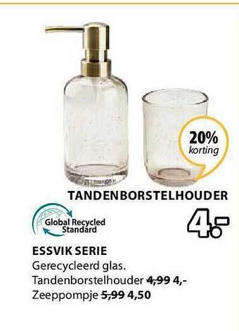 Jysk Tandenborstelhouder aanbieding