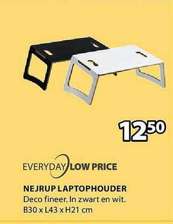 Jysk Nejrup laptophouder aanbieding